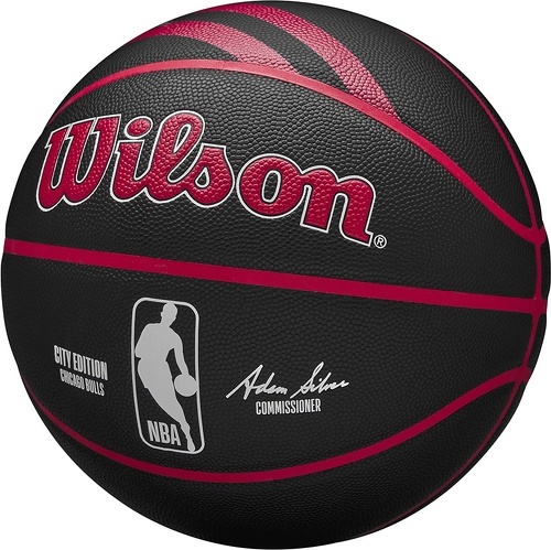 WILSON-Wilson NBA Team City Collector Chicago Bulls In/Out Ball-2