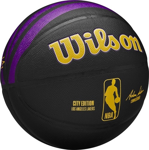 WILSON-Wilson NBA Team City Collector Los Angeles Lakers In/Out Ball-1