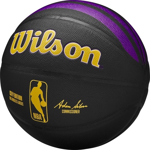 WILSON-Wilson NBA Team City Collector Los Angeles Lakers In/Out Ball-2