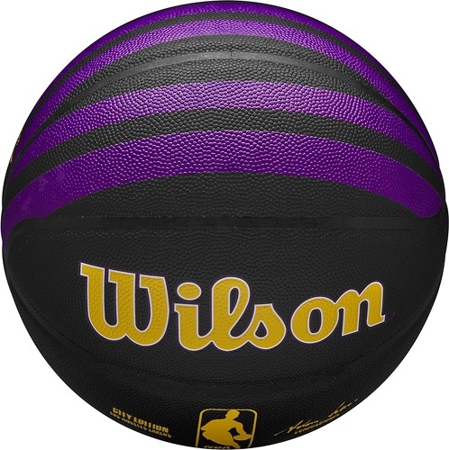 WILSON-Wilson NBA Team City Collector Los Angeles Lakers In/Out Ball-4