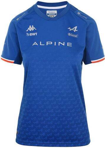 KAPPA-Kappa Kombat Fernando Alonso Bwt Alpine F1 Team Officiel Formule 1 - T-shirt-0