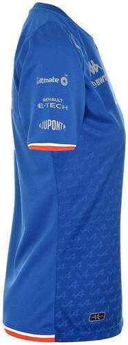 KAPPA-Kappa Kombat Fernando Alonso Bwt Alpine F1 Team Officiel Formule 1 - T-shirt-3