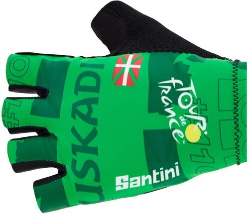 Santini-Grand Depart Pais Vasco kit cycling gloves - Tour de France-image-1