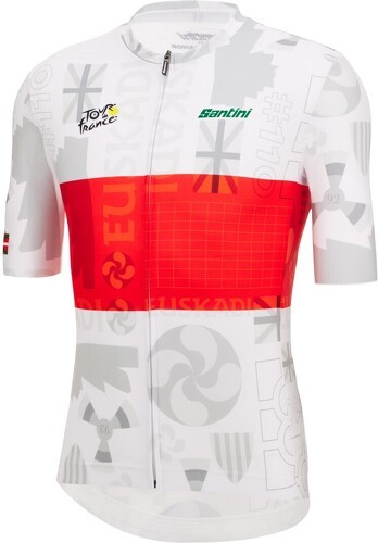 Santini-Pais Vasco grand départ Tour de France 2023 - Maillot de vélo-2