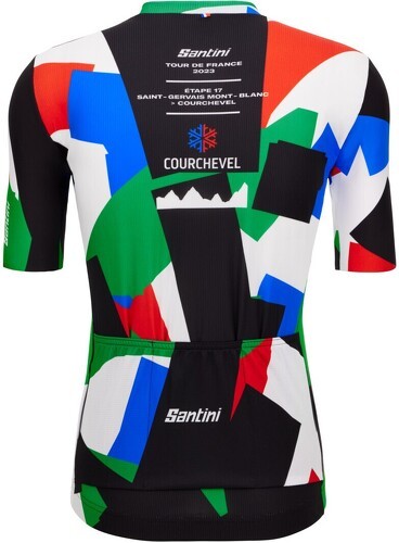 Santini-Mont-Blanc Courchevel 17ème étape Tour de France 2023 - Maillot de vélo-1