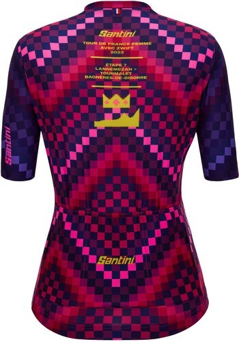 Santini-Maillot femme Tourmalet - Collection Tour de France-1