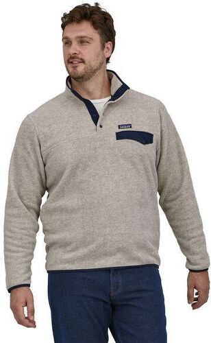PATAGONIA-Pull Lightweight Synchilla Snap-T Oatmeal Heather-1