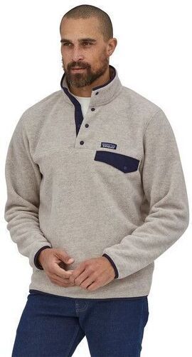 PATAGONIA-Pull Lightweight Synchilla Snap-T Oatmeal Heather-2