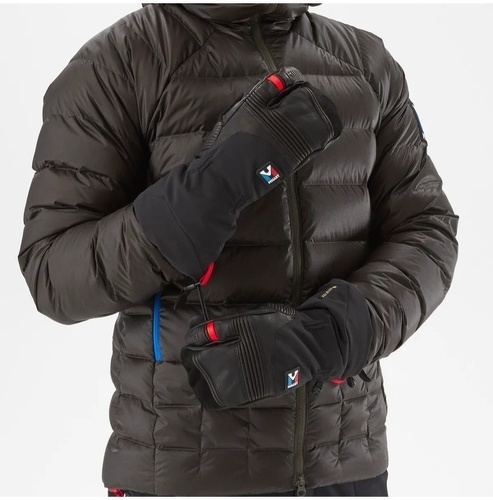 Millet-MILLET Gants TRILOGY ICON 3 FINGERS GORE-TEX homme Noir-3
