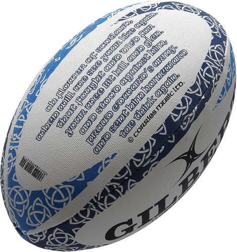 GILBERT-Flower of Ecosse (taille 5) - Ballon de rugby-1