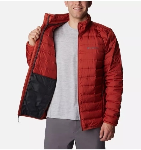 Columbia-COLUMBIA Doudoune en Duvet Lake 22 Homme - Warp Red-4