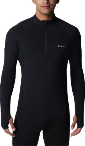 Columbia-COLUMBIA Sous-vêtement technique à demi-zip et manches longues Midweight Stretch Homme - Noir-0