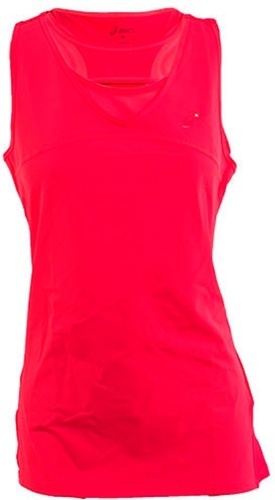 ASICS-DEBARDEUR ATHELETE TANK ROSE FLUO-1