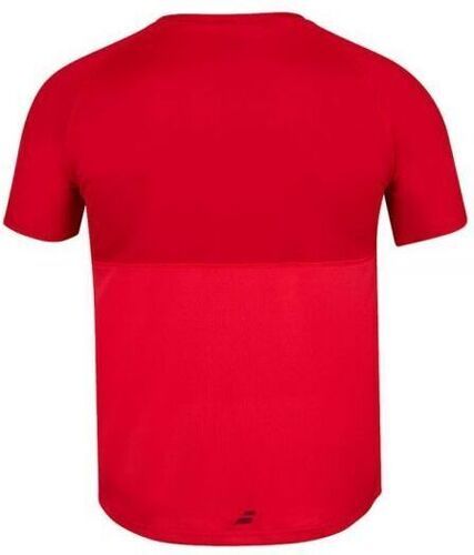 BABOLAT-Tee-shirt Babolat Play Fille Rouge-3