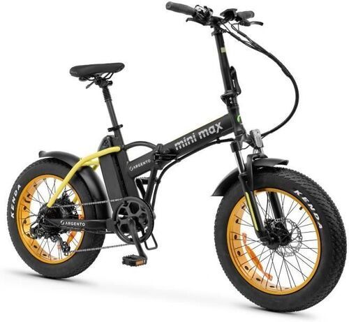 Argento-Vélo électrique pliable Argento MiniMax Jaune-1