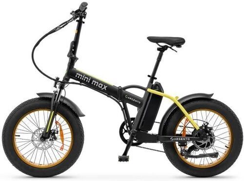 Argento-Vélo électrique pliable Argento MiniMax Jaune-2