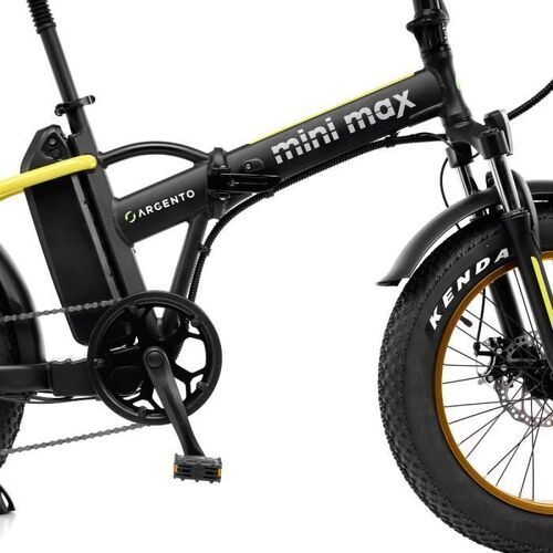 Argento-Vélo électrique pliable Argento MiniMax Jaune-3