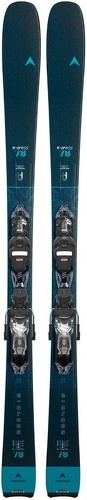 DYNASTAR-Pack De Ski Dynastar E-cross 78 + Fixations Xp10 Bleu Femme-image-1