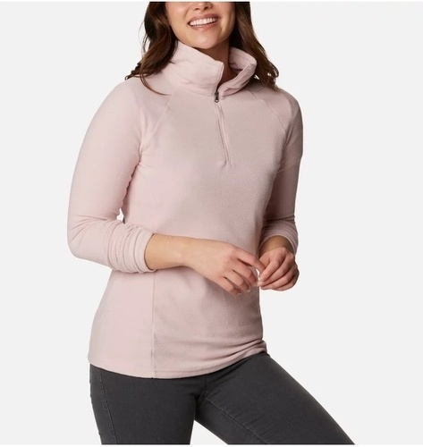 Columbia-COLUMBIA Polaire 1/2 Zip Glacial™ IV Femme - Dusty Pink-4