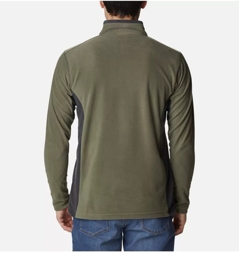 Columbia-COLUMBIA Polaire Demi-zip Klamath Range™ II Homme - Stone Green, Shark-1