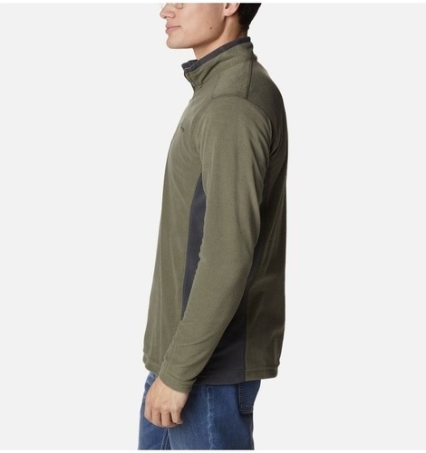 Columbia-COLUMBIA Polaire Demi-zip Klamath Range™ II Homme - Stone Green, Shark-2