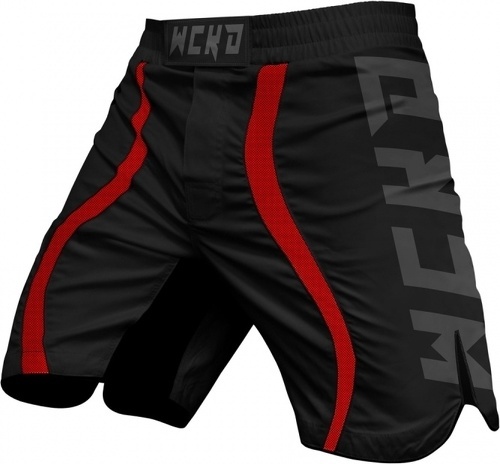 Wicked One-Short muay Thaï WickedOne  RESET NOIR/ROUGE-0
