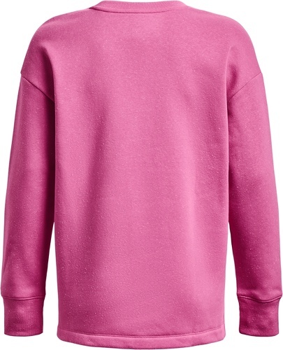 UNDER ARMOUR-Sweatshirt col rond oversize molleton femme Under Armour Rival-3