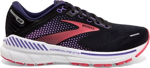 Brooks-Chaussures de Running Noir/Violet Femme Brooks Adrenaline 22-image-1