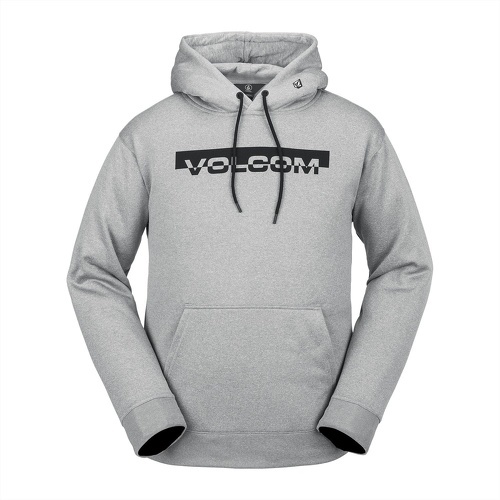 VOLCOM-Sweat A Capuche Volcom Core Hydro Fleece Gris Homme-image-1