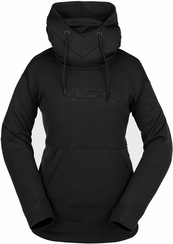 VOLCOM-Sweat A Capuche Volcom Riding Hydro Hoodie Noir Femme-image-1