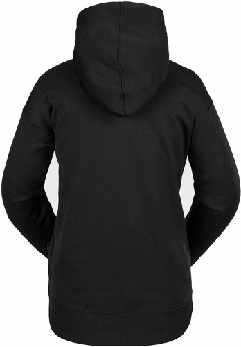 VOLCOM-Sweat A Capuche Volcom Riding Hydro Hoodie Noir Femme-1