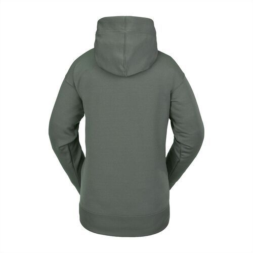 VOLCOM-Sweat A Capuche Volcom Riding Hydro Hoodie Vert Femme-1