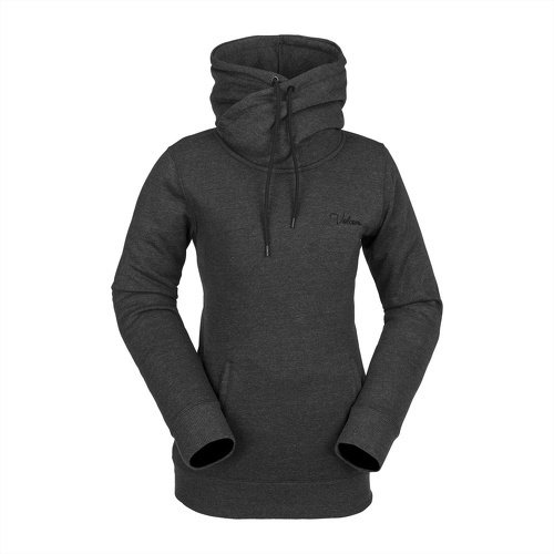 VOLCOM-Sweat A Capuche Volcom Tower P-o Fleece Noir Femme-image-1