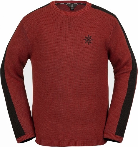 VOLCOM-Sweat Volcom Ravelson Sweater Rouge Homme-image-1