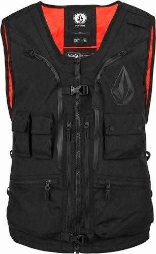 VOLCOM-Veste De Ski/snow Volcom Iguchi Slack Vest Noir Homme-1