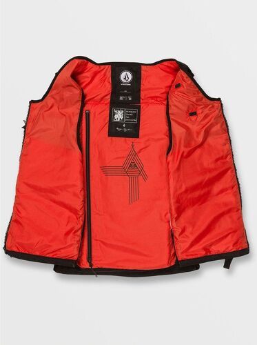 VOLCOM-Veste De Ski/snow Volcom Iguchi Slack Vest Noir Homme-3