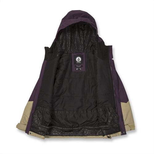 VOLCOM-Veste De Ski/snow Volcom Sass'n'fras Ins Violet Fille-2