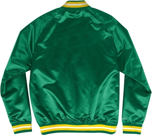 Mitchell & Ness-M&N Lightweight Satin Veste - Seattle SuperSonics-1