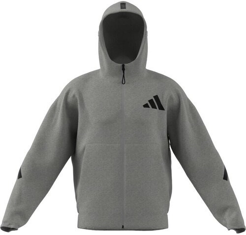 adidas Sportswear-M Z.N.E. FZ MEDIUM GREY HEATHER-0