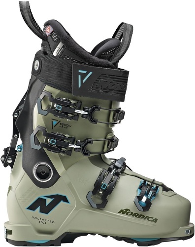 NORDICA-Chaussures De Ski Nordica Unlimited 95 W Vert Femme-image-1