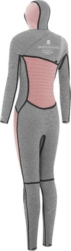 Nyord-Nyord Femmes Furno Ultra Plus 6/5/4mm à Capuche Chest Zip Combina-3