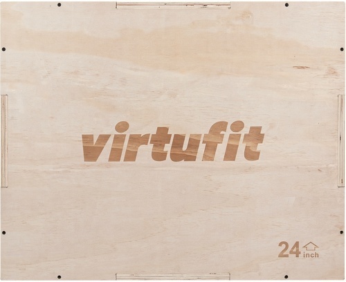 VirtuFit-Plyo Box En Bois 3 En 1 Grand 50 X 60 X 75 Cm-1