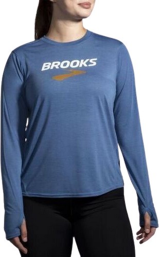 Brooks-Distance Graphic Long Sleeve-image-1