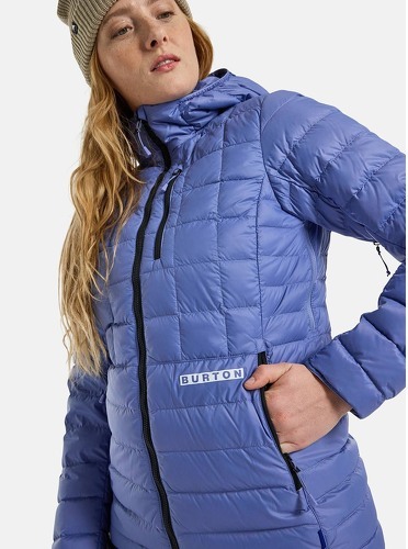 BURTON-Doudoune Burton Mid-heat Hooded Down Bleu Femme-2