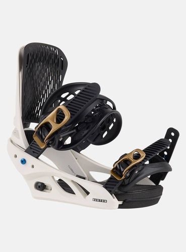 BURTON-Fixations De Snowboard Burton Escapade Re Flex Blanc Femme-1