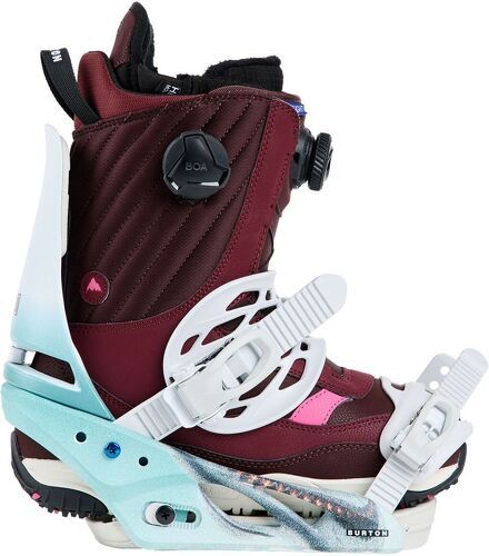 BURTON-Fixations De Snowboard Burton Lexa Re Flex Blanc Femme-4