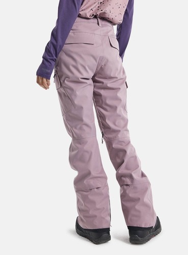 BURTON-Pantalon De Ski / Snow Burton Gloria 2l Stretch Violet Femme-1