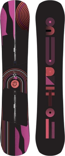 BURTON-Planche De Snowboard Burton Name Dropper Noir Homme-image-1