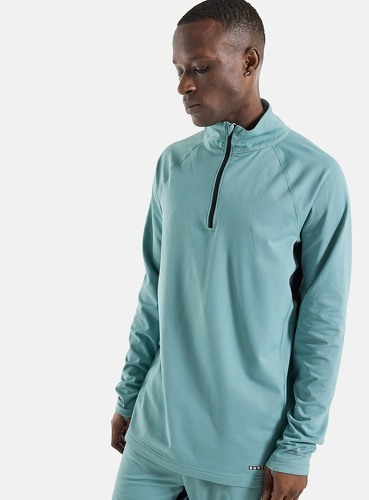 BURTON-Sous-vêtement Technique Burton Heavyweight X Base Layer Quarter-zip Vert Homme-3