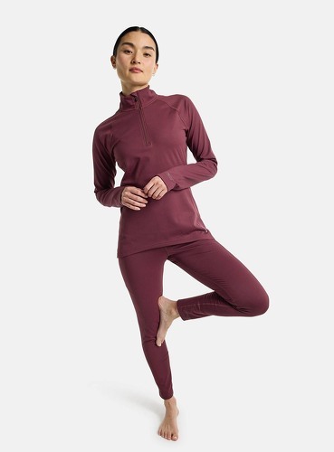 BURTON-Sous-vêtement Technique Burton Heavyweight X Base Layer Violet Femme-2